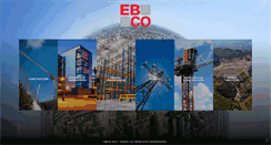 Desktop Screenshot of ebco.cl